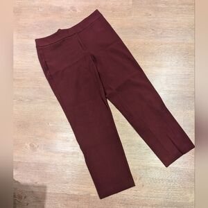 Talbot's Maroon Signature Style Trousers